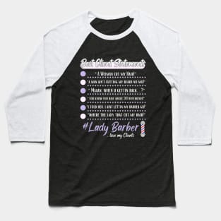 Best Client Staterments Baseball T-Shirt